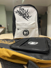 Load image into Gallery viewer, MIC HANDZ x RIBMEZ "OREO" Logo Bookbag