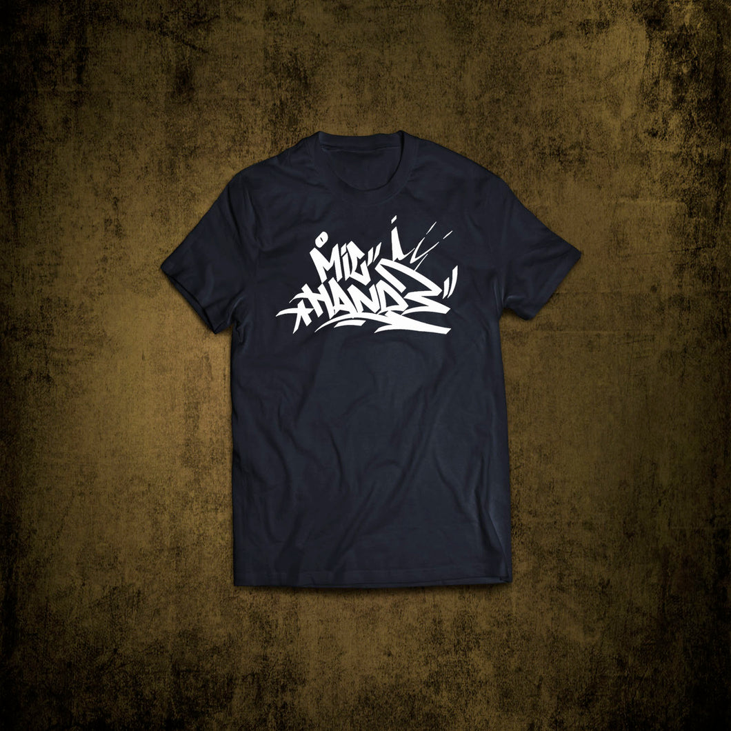 MIC HANDZ x RIBMEX Graff Logo T-Shirt
